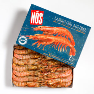 Langostinos enteros austral caja 2Kg